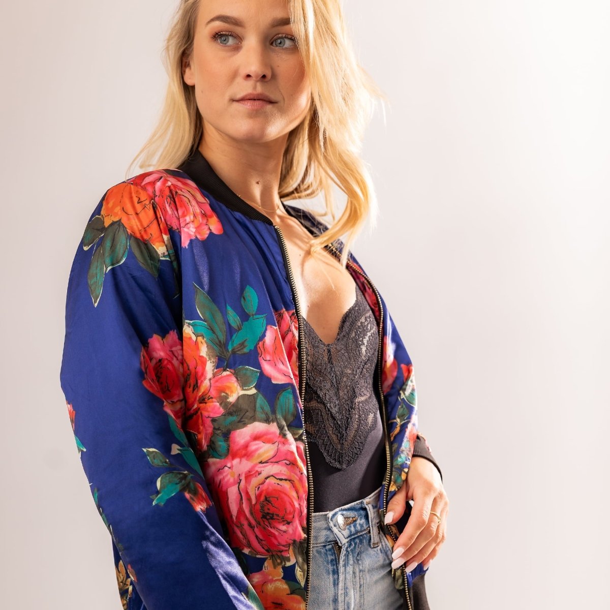 Bomberjack Satijn – Santorini Edition - Kimomi