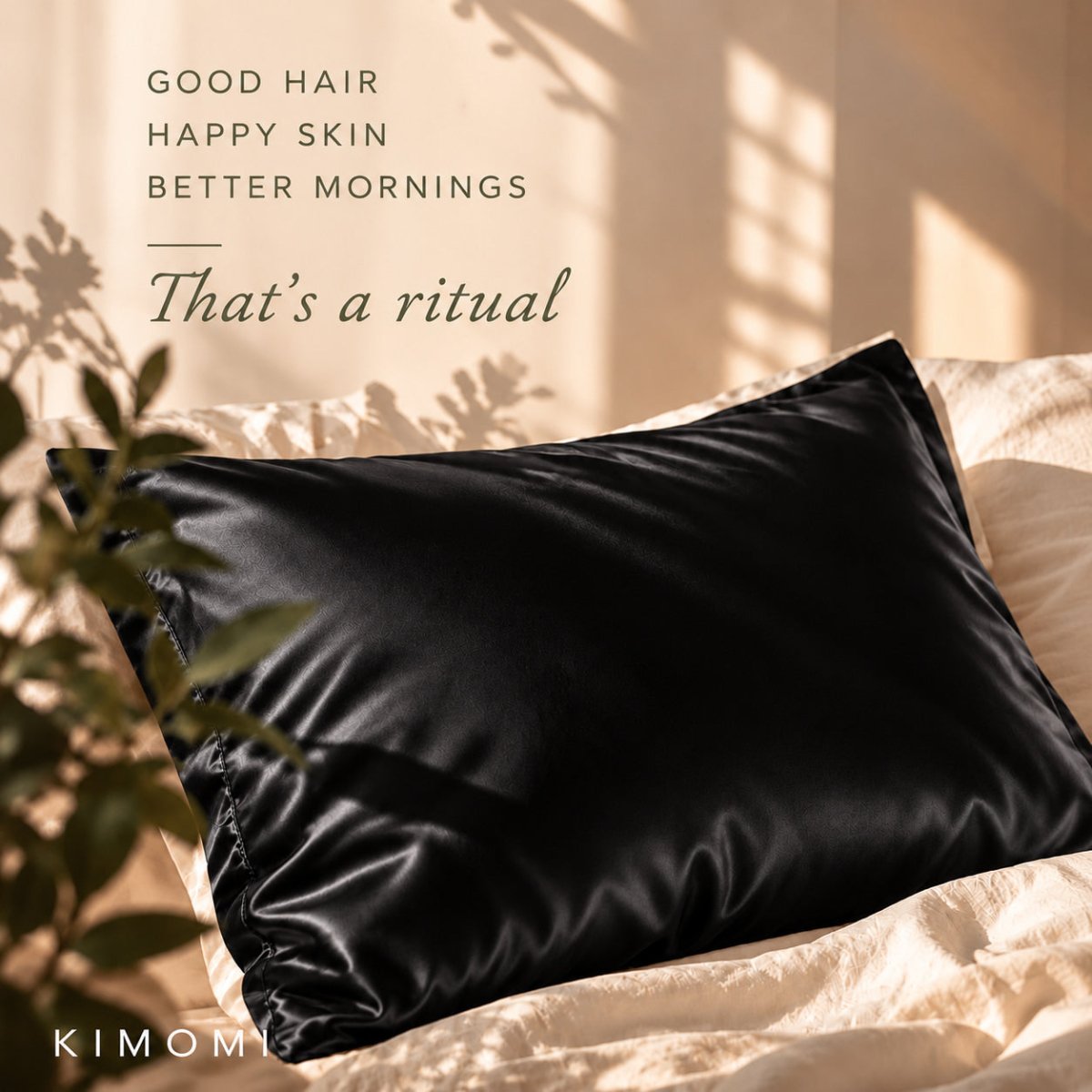Beauty Pillow Case Satijn - Kimomi