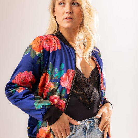 Bomberjack Satijn – Santorini Edition - Kimomi