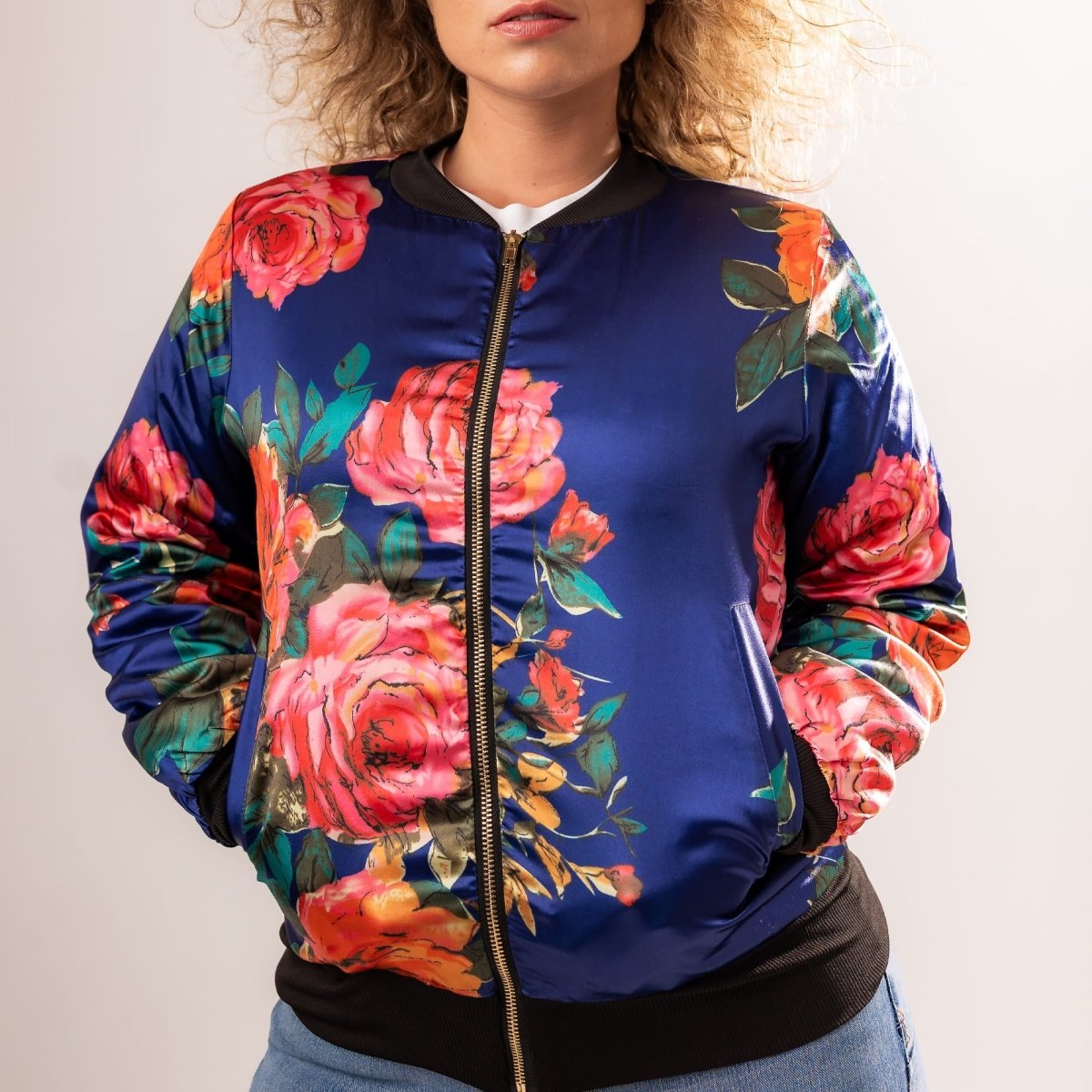 Bomberjack Satijn – Santorini Edition - Kimomi