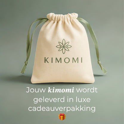 Kimono Dames Satijn - Birds & Blossom