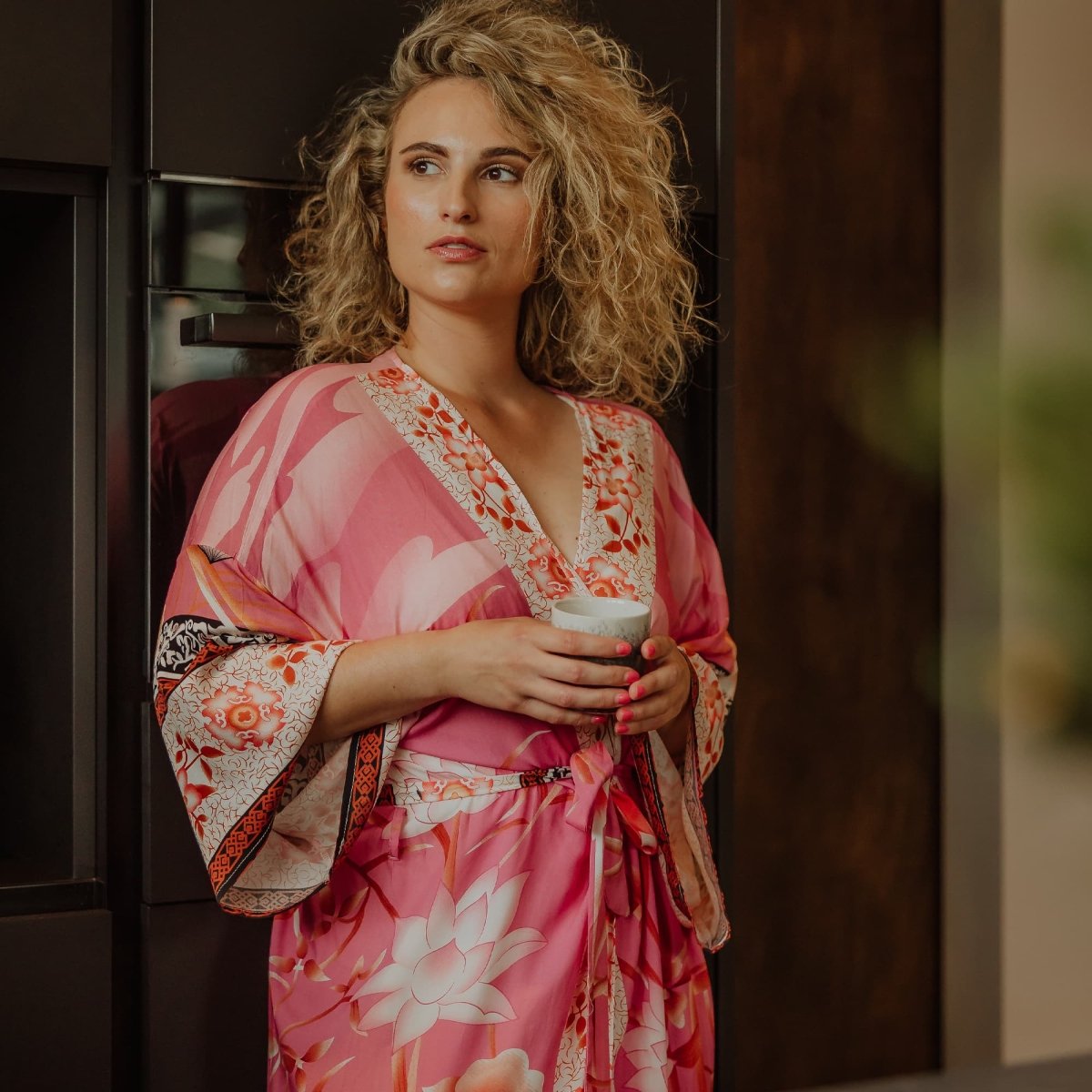 Kimono dames - Pink Breeze - Kimomi