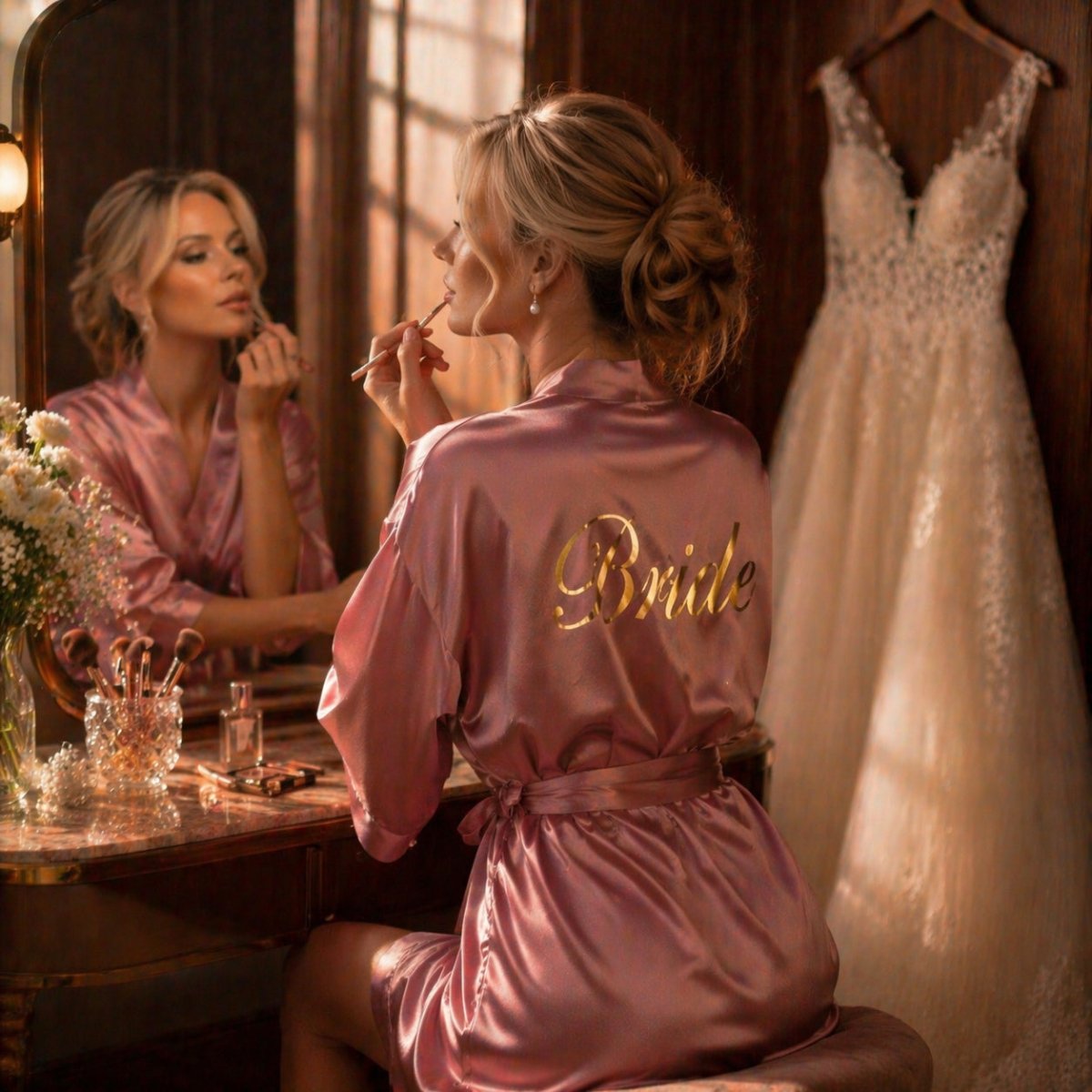 Kimono Dames Satijn - Bride Glow - Kimomi