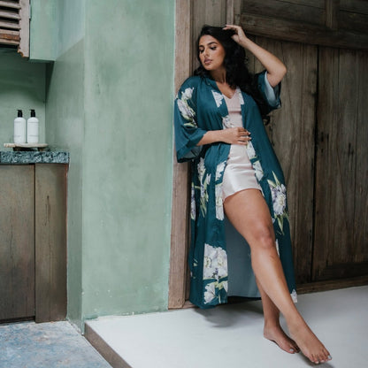 Kimono Dames Satijn - Dreameria - Kimomi