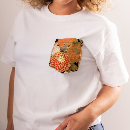 Kimotee Treasures - Golden Kiku T-shirt - Kimomi