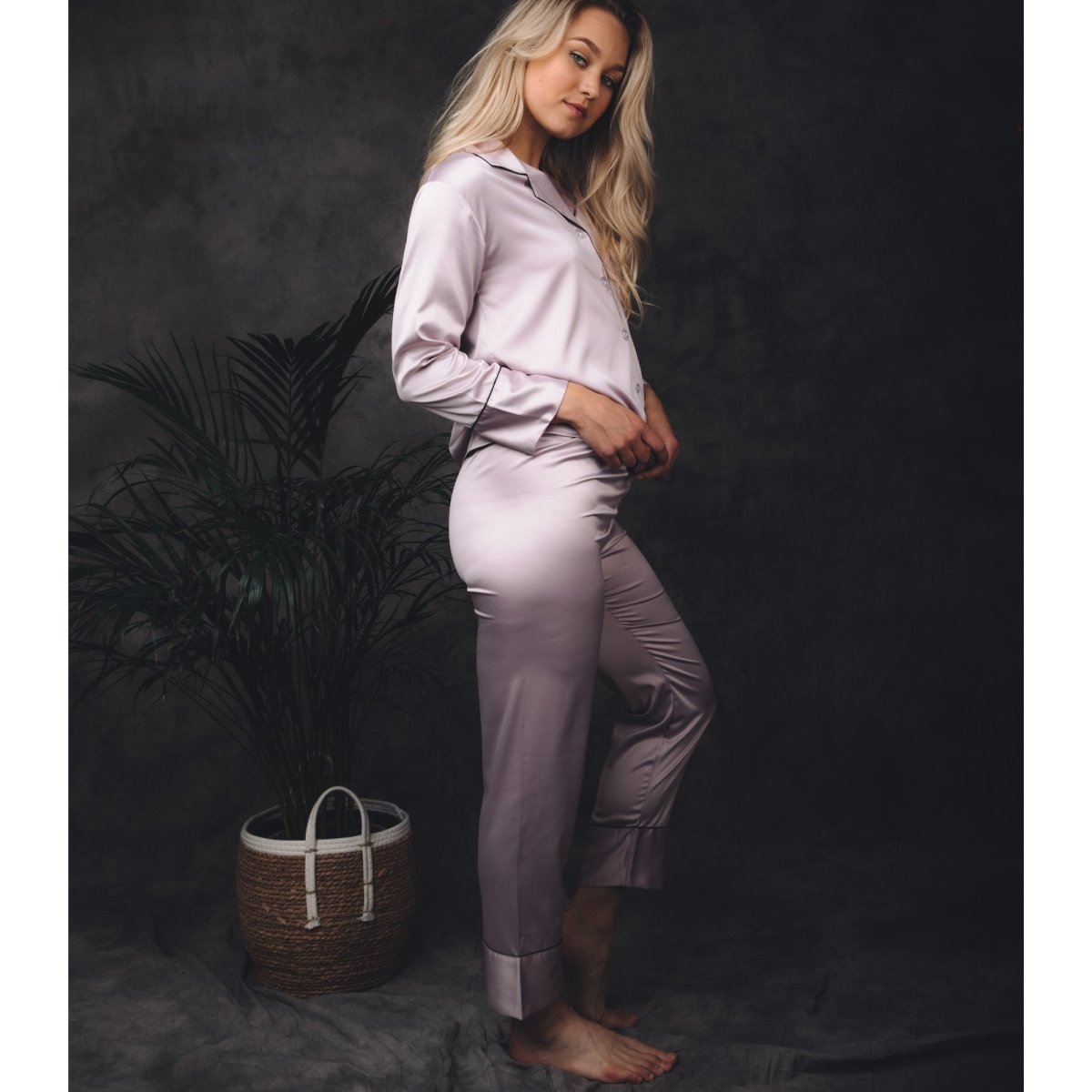 Pyjama Dames Satijn - Soft Chill Classic - Kimomi
