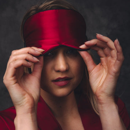 Slaapmasker 100% zijde - Kimomi